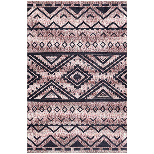 Vintage Geometric Tribal Rug – (290x200 cm) – Cinder - gallery 8