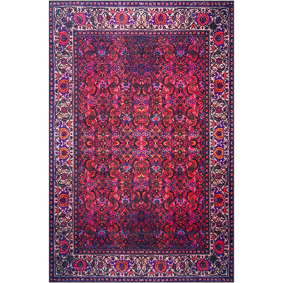 Vintage Oriental Carpet - (290x200 cm) - Viridian - gallery 9