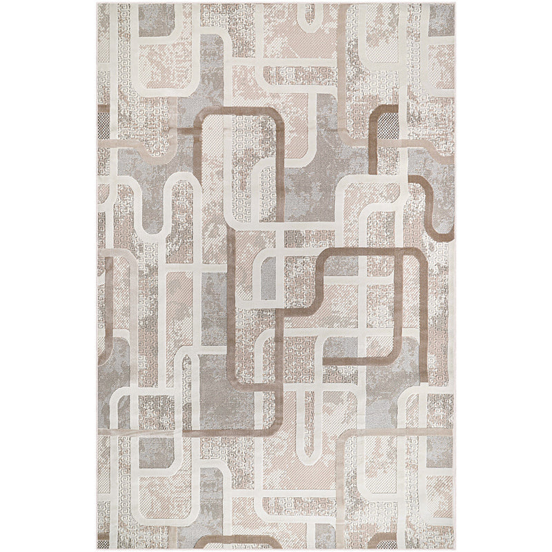 Rug Large Contemporary Modern Design - Beige (290x200 cm) - Ornate - gallery 8