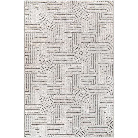 Rug Large Contemporary Modern Design - Beige (160x230 cm) - Rosella - gallery 8