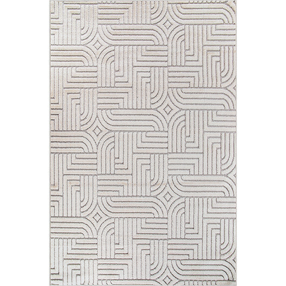 Rug Large Contemporary Modern Design - Beige (290x200 cm) - Rosella - gallery 8
