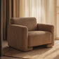 Armchair Upholstered In Velvet Corduroy – Modern Design - November