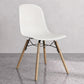 Dining chair with natural wood legs – Modern style and functionality - Broly