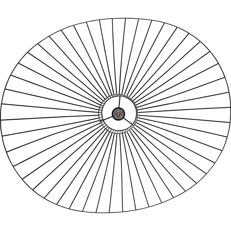 Lampada a sospensione verticale 140cm - metallo