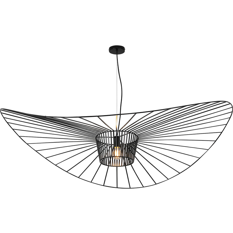 Lampada a sospensione verticale 140cm - metallo