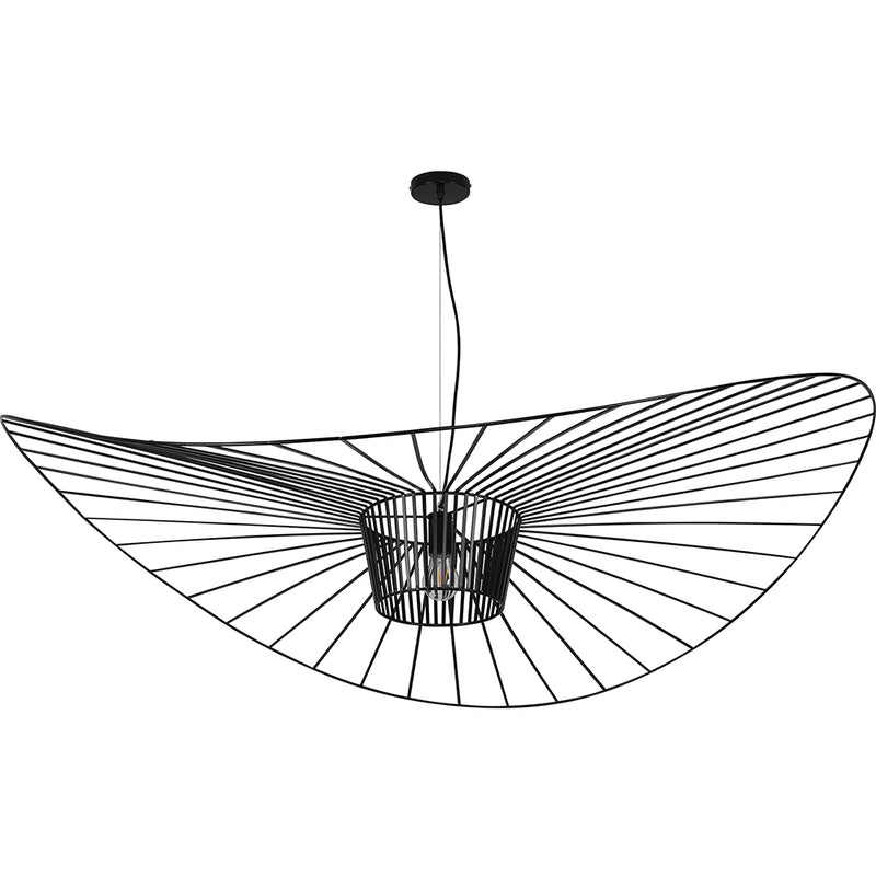 Lampada a sospensione verticale 140cm - metallo