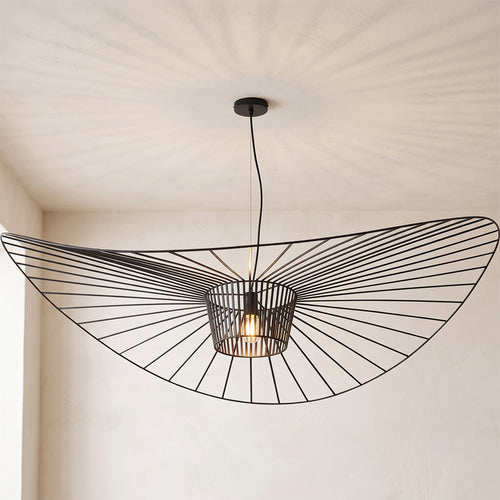 Vertical Hanging Lamp 140cm - Metal