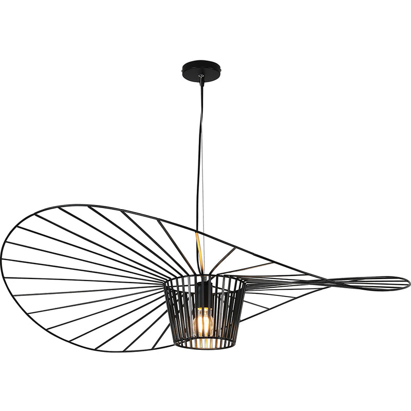 Lampada a sospensione verticale 100cm - metallo