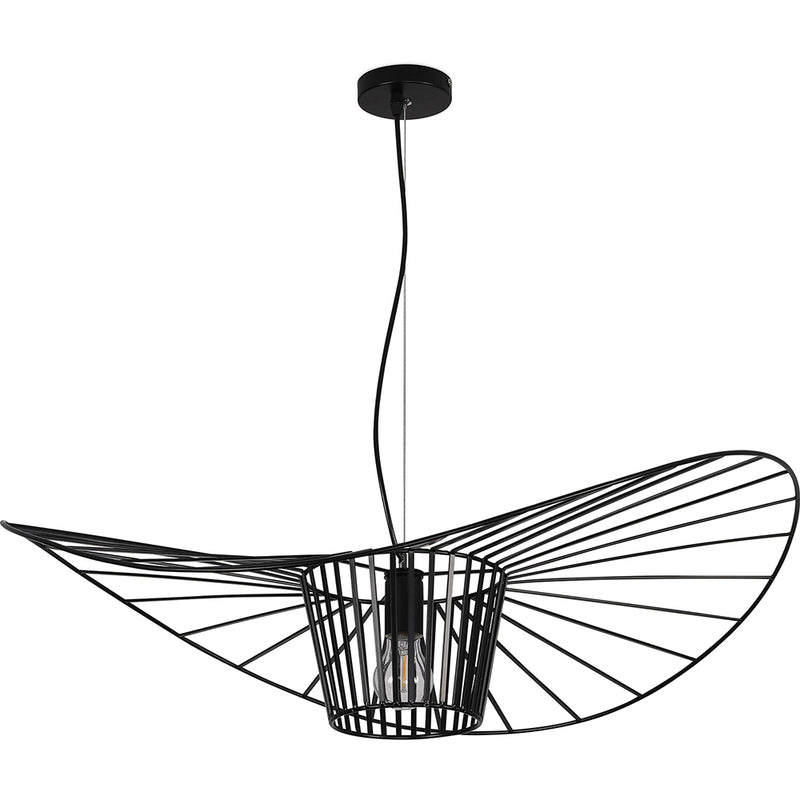Lampada a sospensione verticale 80cm - metallo