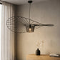 Lampada a sospensione verticale 100cm - metallo