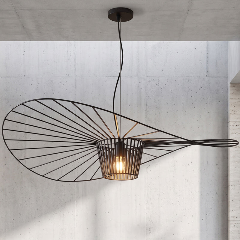 Lampada a sospensione verticale 100cm - metallo