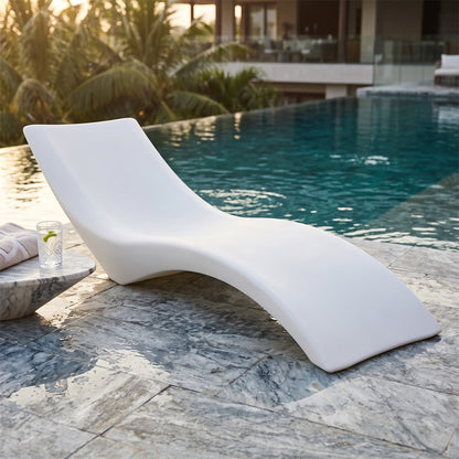 Sdraio di design da esterno per giardino e piscina – Loren