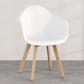 Sedia da Pranzo con Braccioli - Stile Scandinavo - Dominic