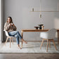 Sedia da Pranzo con Braccioli - Stile Scandinavo - Dominic