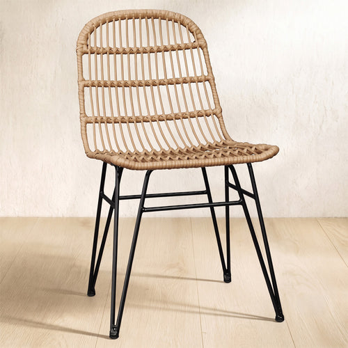 Synthetic wicker dining chair - Many