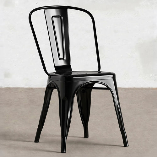 Cadeira de Jantar - Design Industrial - Aço - Nova Edição - Stylix