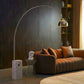 Arco Floor Lamp in Metal with Marble Base – Arko - gallery 1