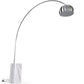 Arco Floor Lamp in Metal with Marble Base – Arko - gallery 5