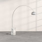 Arco Floor Lamp in Metal with Marble Base – Arko - gallery 2