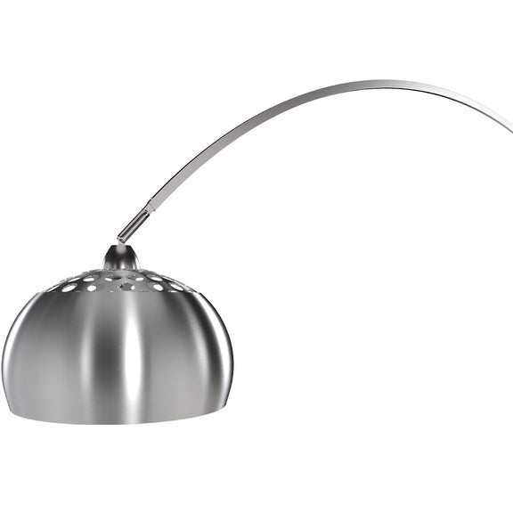 Arco Floor Lamp in Metal with Marble Base – Arko - gallery 6