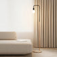 Carlo Floor Lamp Metal And Marble Tall 160cm Perfect For Living Room And Office Corner