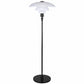 Liam vloerlamp - staal en glas