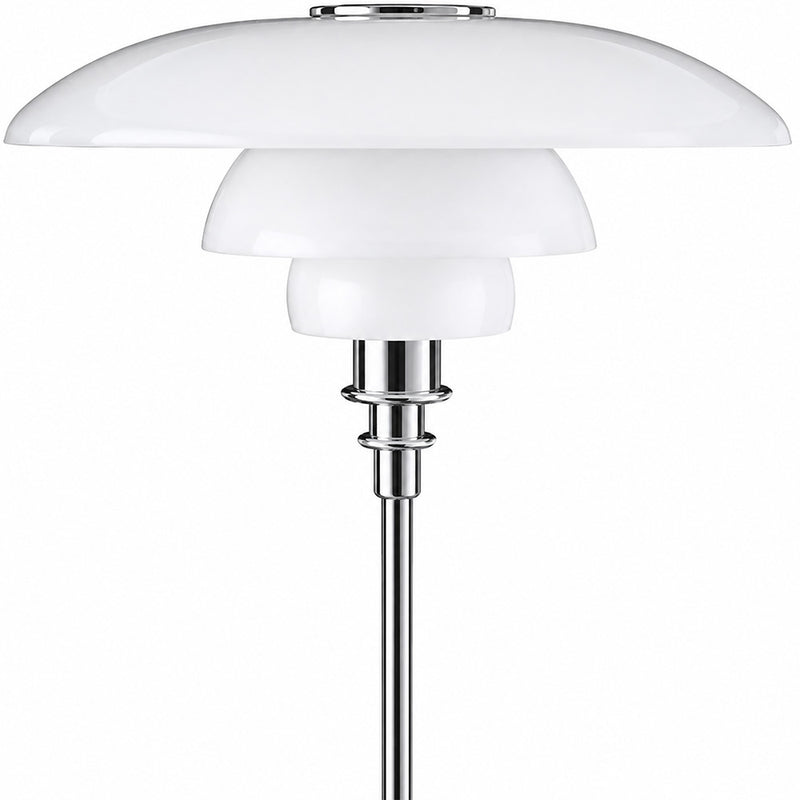 Liam vloerlamp - staal en glas