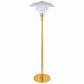 Liam vloerlamp - staal en glas