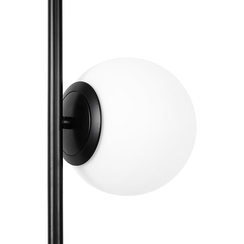 Elsie 3 Bulbs Floor Lamp - Metal and Glass - gallery 3