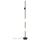 Elsie 3 Bulbs Floor Lamp - Metal and Glass - gallery 2
