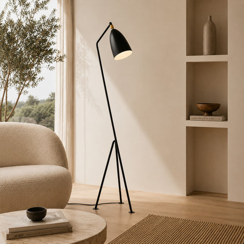 Tripod Design Floor Lamp - Living Room Lamp - Hopper