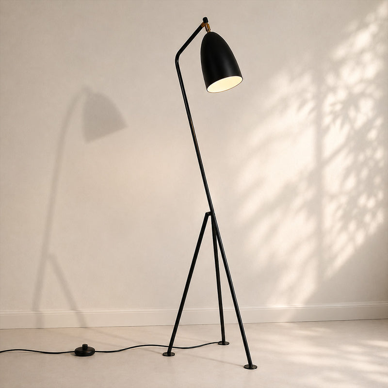 Lámpara de pie con diseño de trípode - Lámpara para salón - Hopper