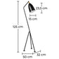 Tripod Design Floor Lamp - Living Room Lamp - Hopper - gallery 11