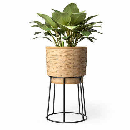 Ronde plantenbak voor op de vloer - bohemien ontwerp - Aventura
