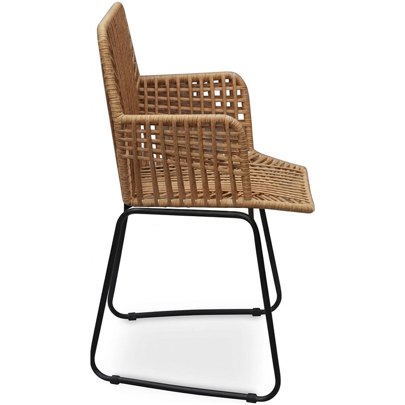 Rattan Dining Chair - Garden Chair Boho Bali Design - Tale