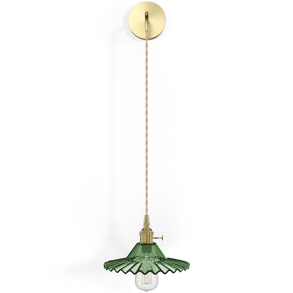 Retro Wall Sconce - Retro Design -Escarlata - gallery 1