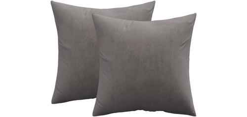 Lot de 2 coussins en velours - housse et garnissage - Mesmal