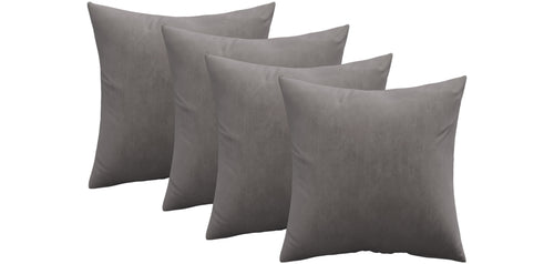 Lot de 4 coussins en velours - housse et garnissage - Mesmal