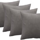 Pack of 4 velvet cushions - cover and filling - Mesmal - gallery 1