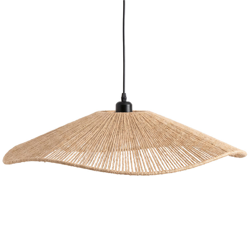 Pendant Light - Natural Rope Boho Style – Modern Handcrafted Design - Yer