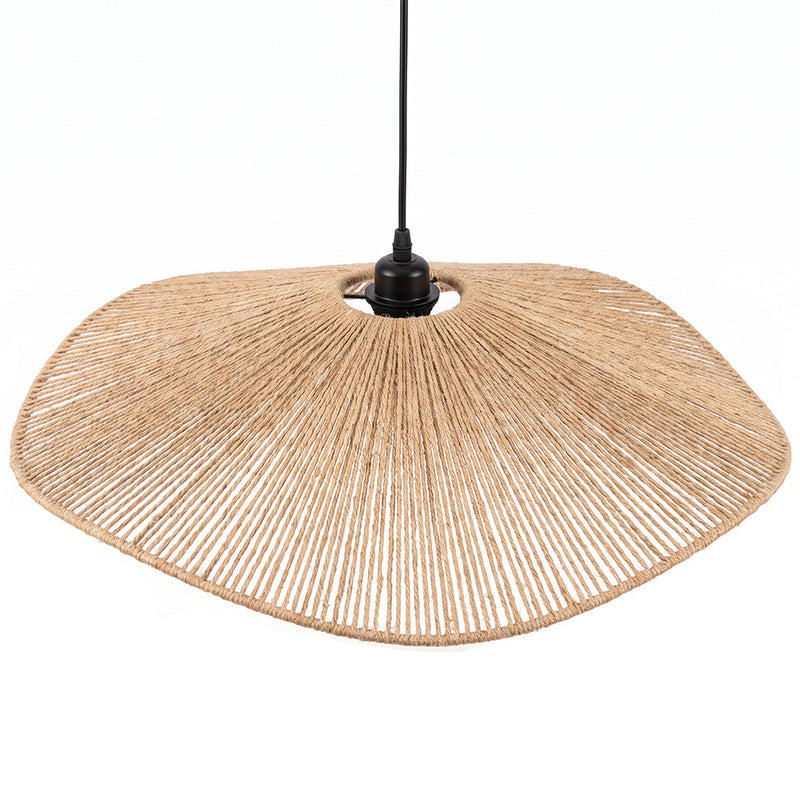 Pendant Light - Natural Rope Boho Style – Modern Handcrafted Design - Yer