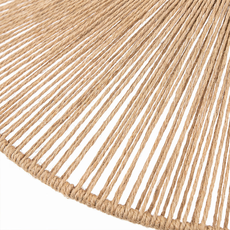 Pendant Light - Natural Rope Boho Style – Modern Handcrafted Design - Yer