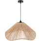 Pendant Lamp Boho Style – Handcrafted Natural Rope Lampshade - Lunah
