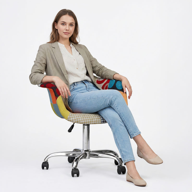 Sedia da ufficio Weston - Patchwork Patty