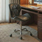 Office Chair with Wheels - Swivel Desk Chair - Upholstered in Leatherette - Wito