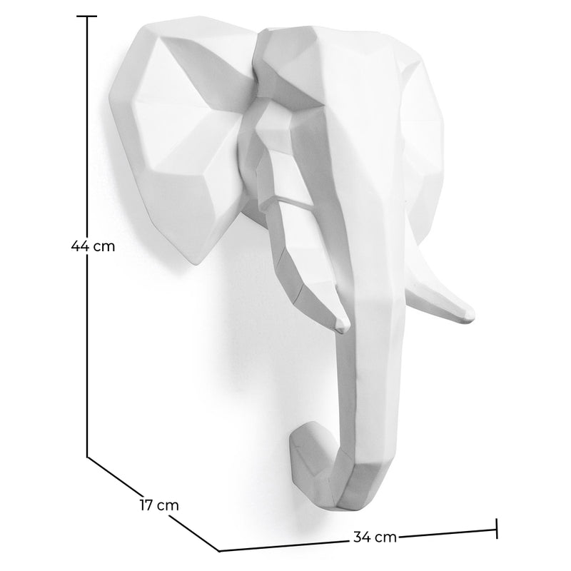 Głowa słonia origami – żywica