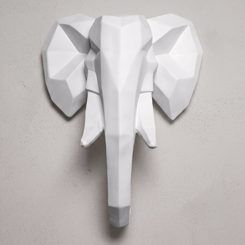 Głowa słonia origami – żywica
