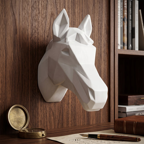 Origami Horse Head - Resin