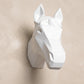 Origami-hestehoved – resin