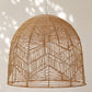 Lampada a sospensione dal design boho balinese in rattan naturale - Bu